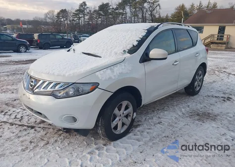 2009 Nissan Murano Sl z USA, uszkodzony, nr VIN JN8AZ18W39W209370